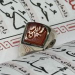 انگشتر نقره مردانه طرح حسین (ع) - تصویر 2