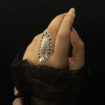 انگشتر نقره زنانه طرح 1 - تصویر 2